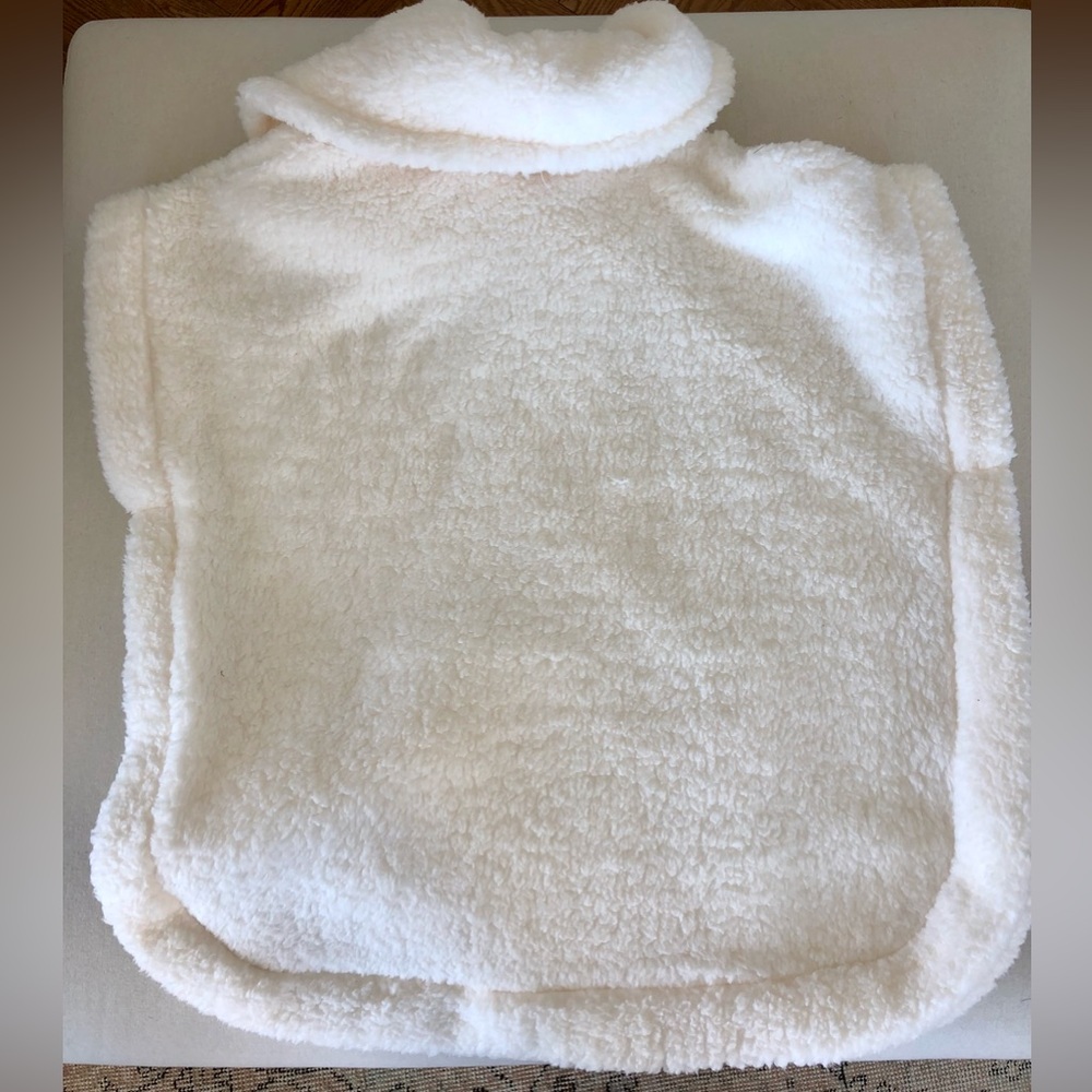 La Vie en Rose fluffy faux shearling lounge sweatshirt XS S - Picture 5 of 7